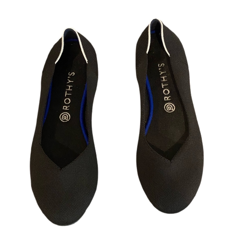 Rothy’s Black Flats Size 11.5